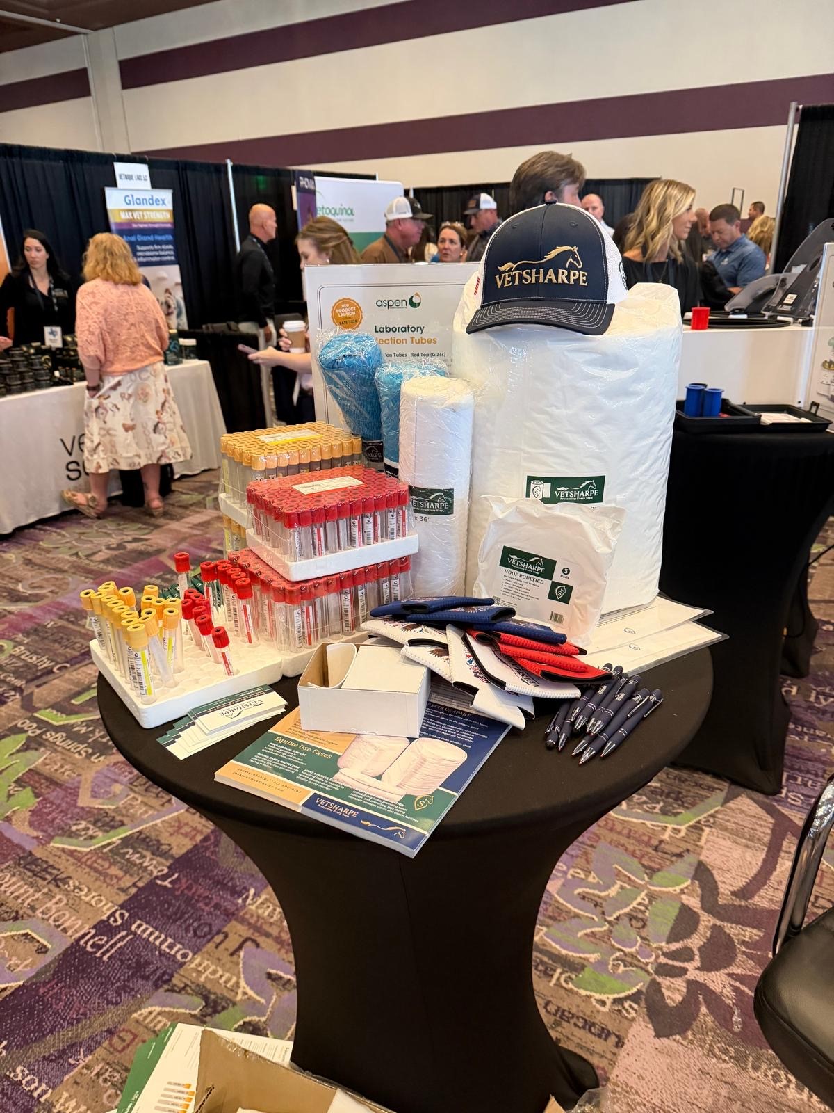 The forthcoming VETSHARPE product range presented at a sales and representatives conference
