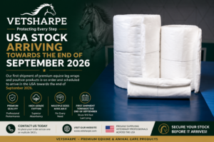 Become a VetSharpe distributor and supply premium veterinary consumables, equine leg wraps, hoof poultice pads and veterinary dressings. Worldwide distributor opportunities, private label manufacturing and dedicated account support.