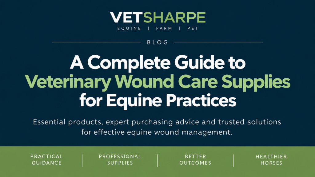 Veterinary Wound Care Supplies – A Complete Guide for Equine Practices