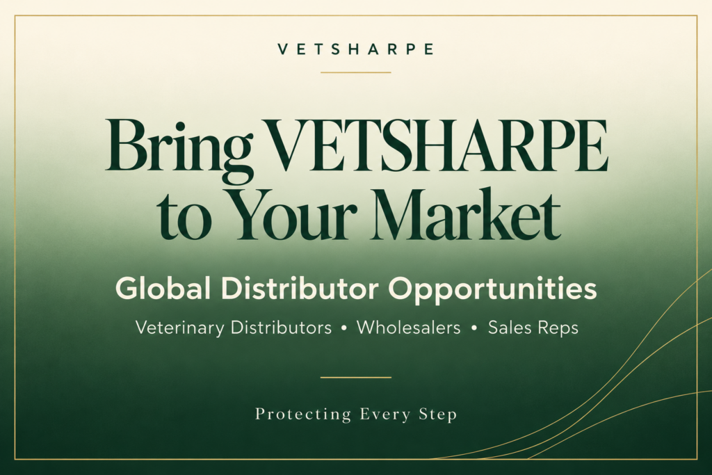 Explore global veterinary distributor and sales rep opportunities with VETSHARPE. Discover equine consumables, wholesale supply and discuss your market.