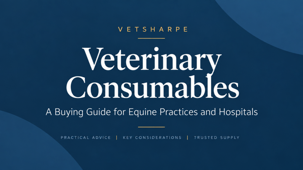 Veterinary Consumables Buying Guide | Equine Practices & Hospitals